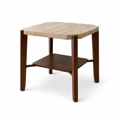 Alaterre Furniture Calais Side Table – 51x51x51 cm – Used 5 Months - althahanifurniture
