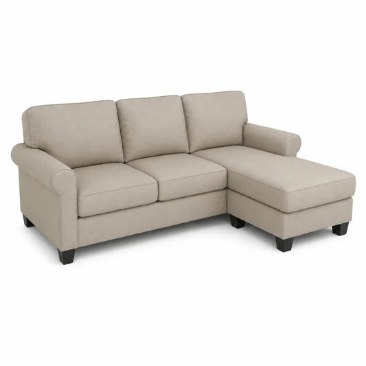 Angelton 3-Seater Reversible Corner Fabric Sofa - used 7 months - Al Thahani Furniture