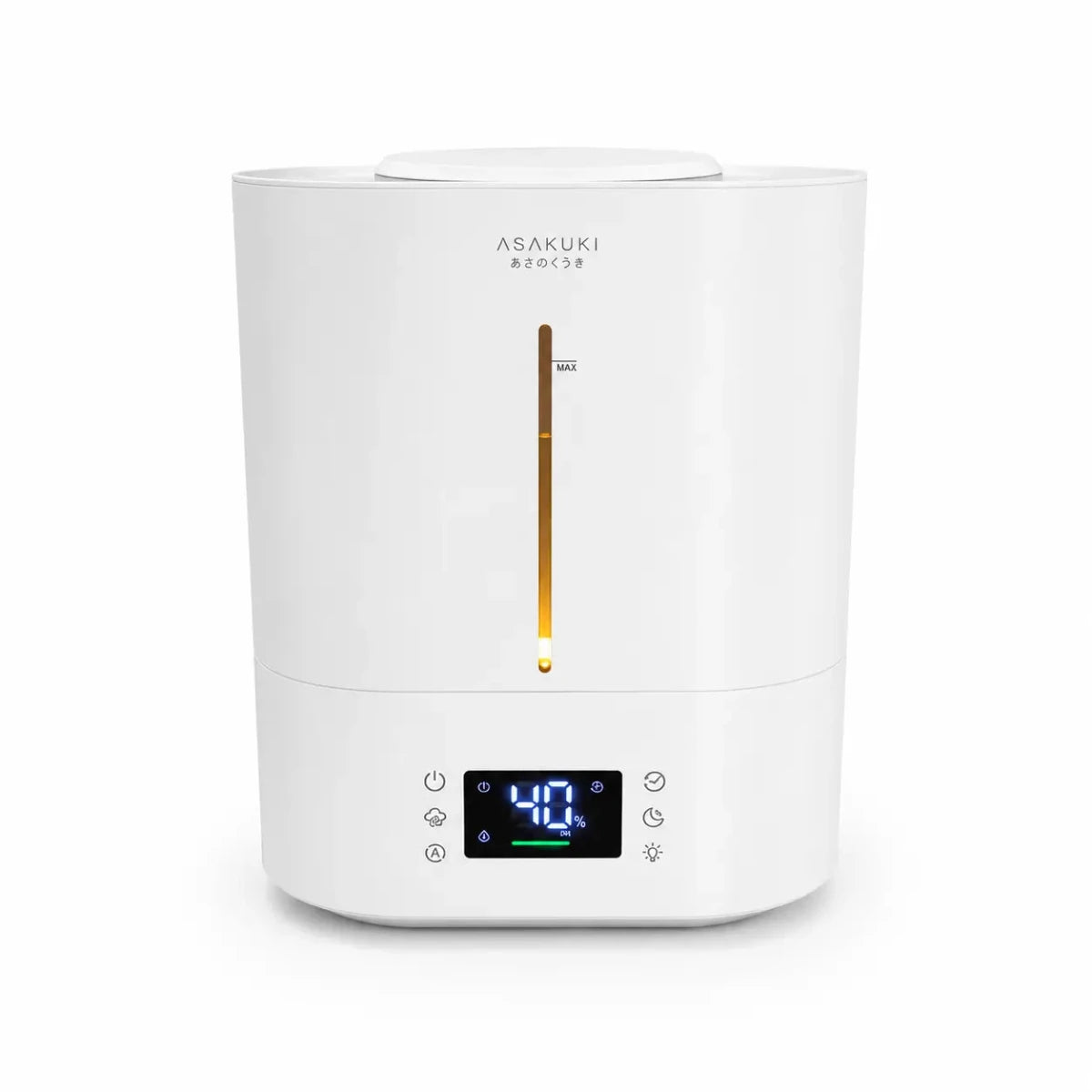 ASAKUKI 4L Cool Mist Humidifier & Essential Oil Diffuser | Top-Fill, LED Display, 40H Runtime - used 3 months - Al Thahani Furniture