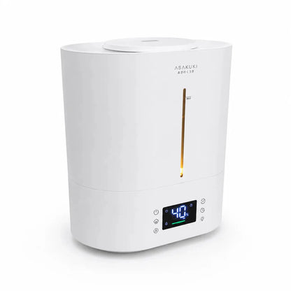 ASAKUKI 4L Cool Mist Humidifier & Essential Oil Diffuser | Top-Fill, LED Display, 40H Runtime - used 3 months - Al Thahani Furniture