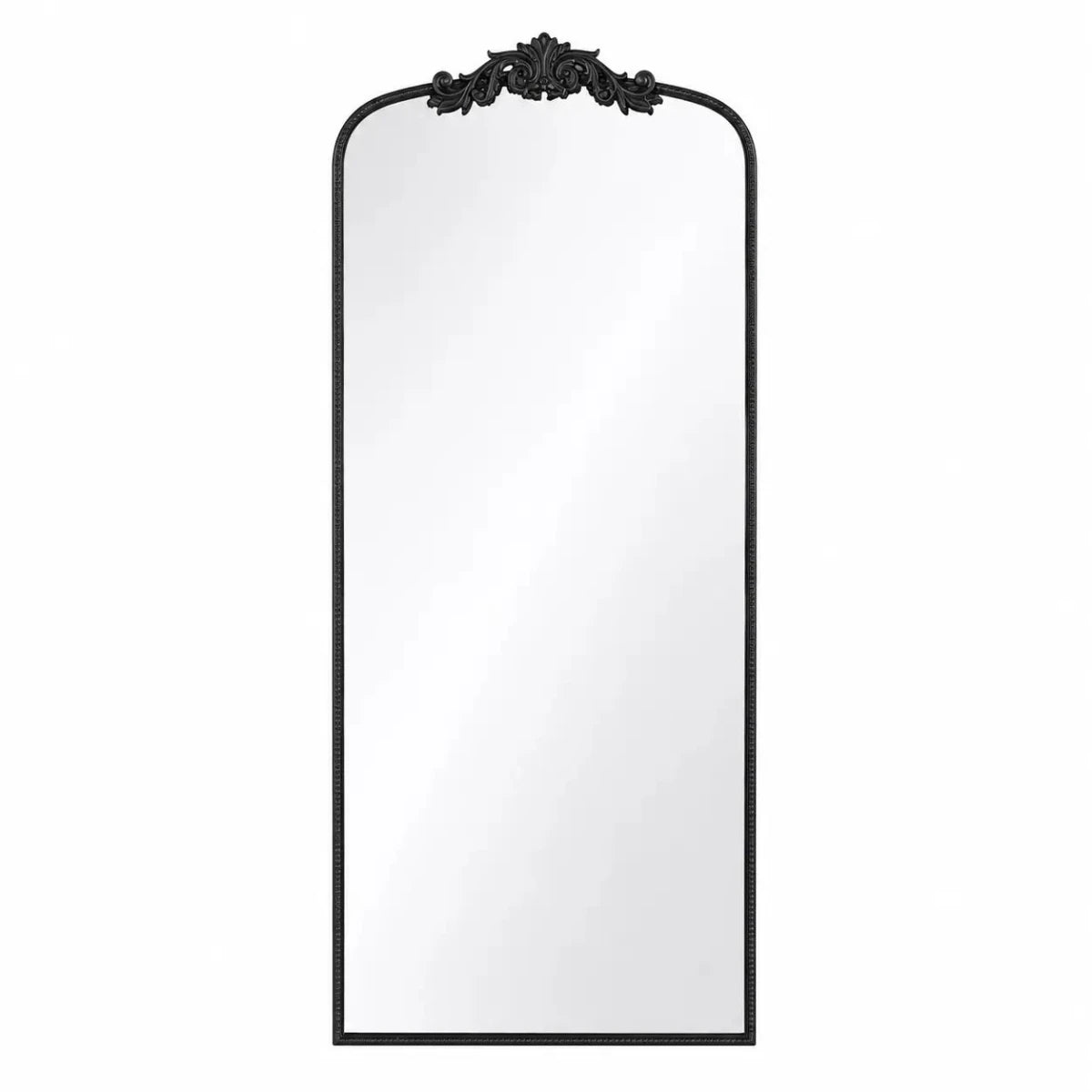 Baroque - Inspired Floor/Wall Mirror | used 3 months - Al Thahani Furniture