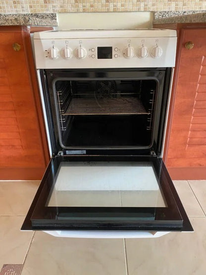 Beko 60cm Freestanding Electric Cooker | 60×60 cm | Fan Oven & Compact Design - althahanifurniture