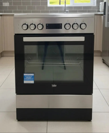 Beko 60cm Freestanding Electric Cooker | Induction Hob & Fan Oven - althahanifurniture