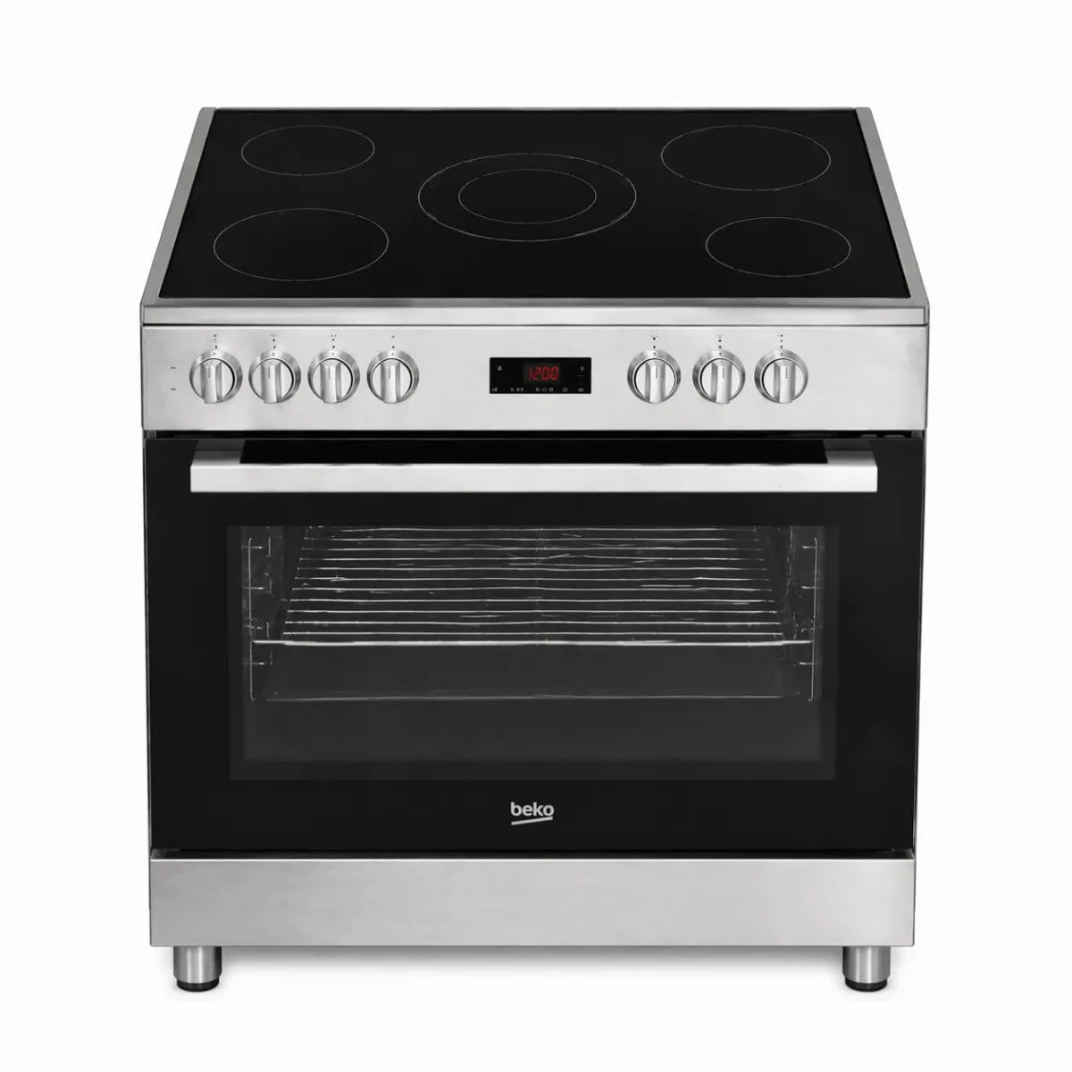 Beko 90×60 cm Ceramic Electric Cooker – used 7 months - althahanifurniture