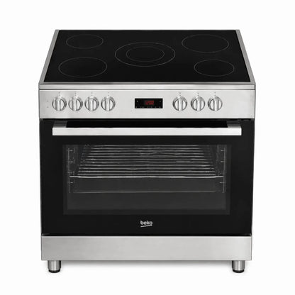 Beko 90×60 cm Ceramic Electric Cooker – used 7 months - althahanifurniture