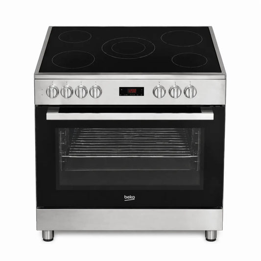 Beko 90×60 cm Ceramic Electric Cooker – used 7 months - althahanifurniture