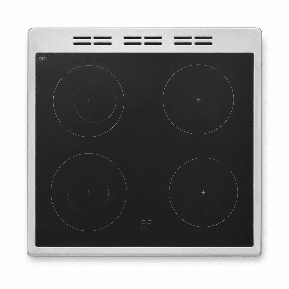 Beko FSM67320GXS Freestanding Electric Cooker | 72L Oven &amp; 4-Zone Ceramic Hob - Al Thahani Furniture