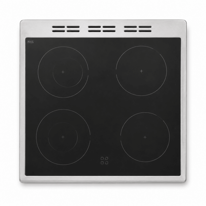 Beko FSM67320GXS Freestanding Electric Cooker | 72L Oven &amp; 4-Zone Ceramic Hob - Al Thahani Furniture