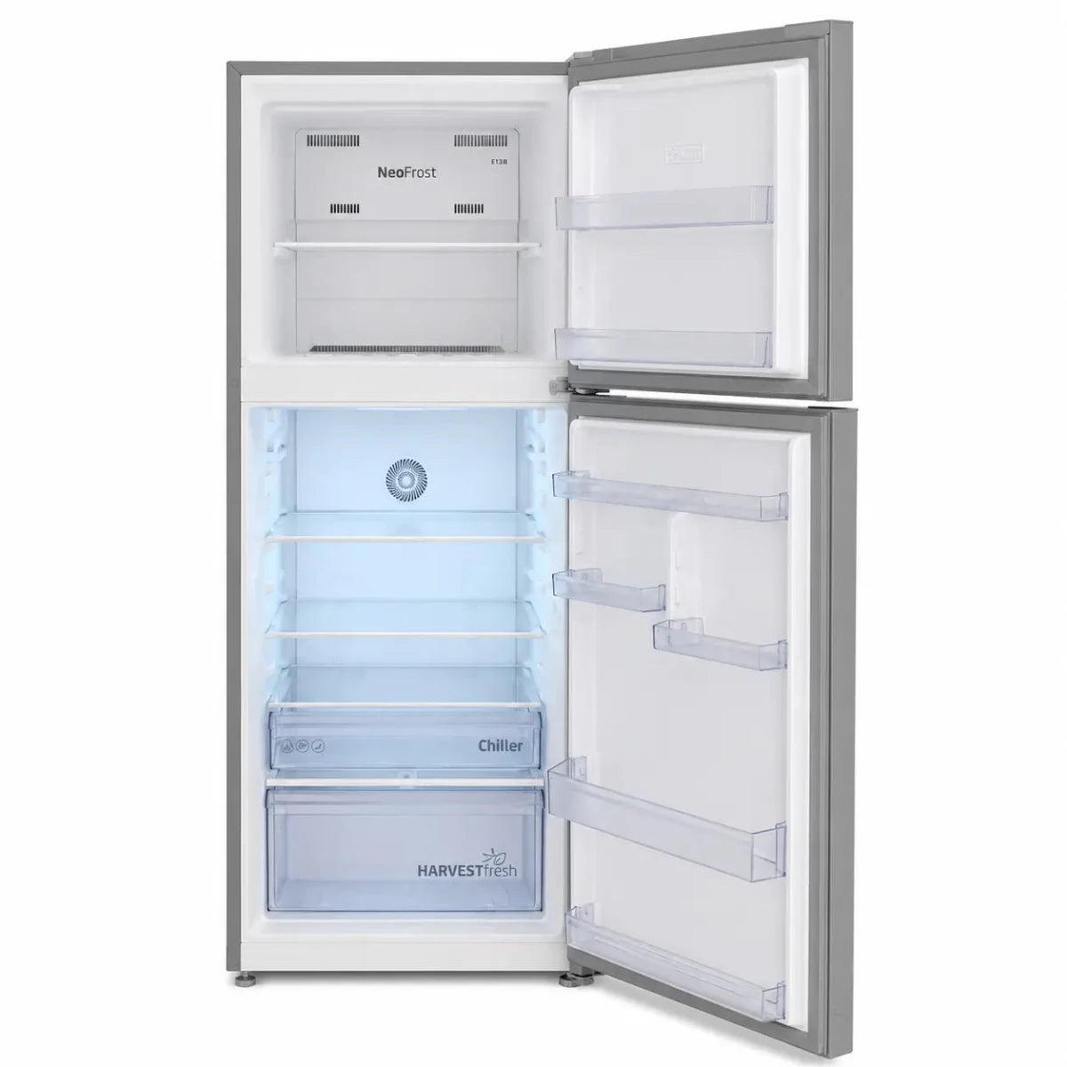 Beko RDNT401XS Top Mount Refrigerator | 409L Gross, NeoFrost™, Brushed Silver - used 6 months - Al Thahani Furniture