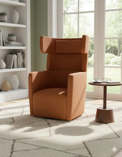 Bene Parcs Wing Chair by PearsonLloyd | Ergonomic High‑Back Armchair | Privacy Design - althahanifurniture