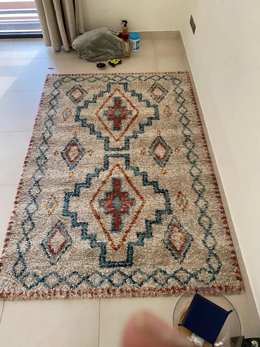 Benuta Gobi Shaggy High Pile Rug - althahanifurniture