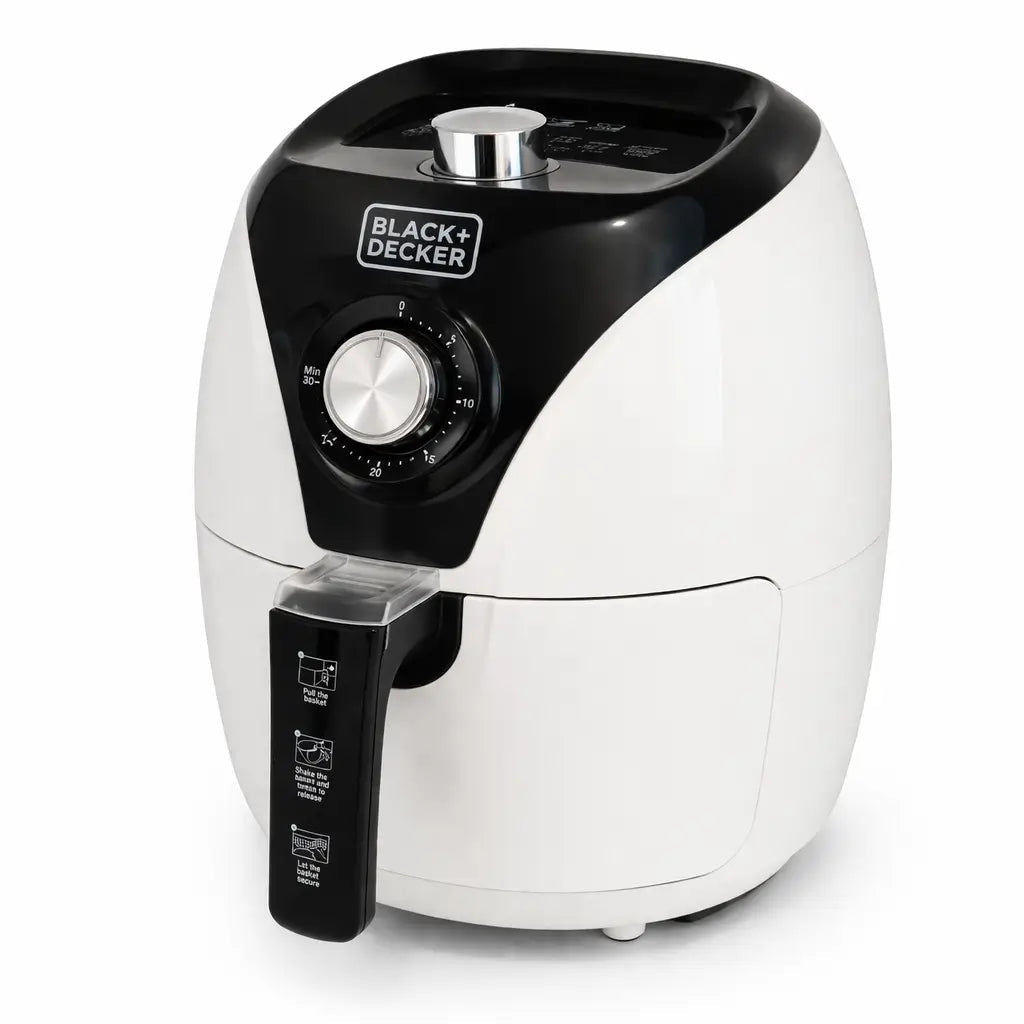 Black+Decker 3.5 L Aerofry Air Fryer– 80 - 200°C Temperature Range – Used 3 Months (Excellent Condition) - althahanifurniture