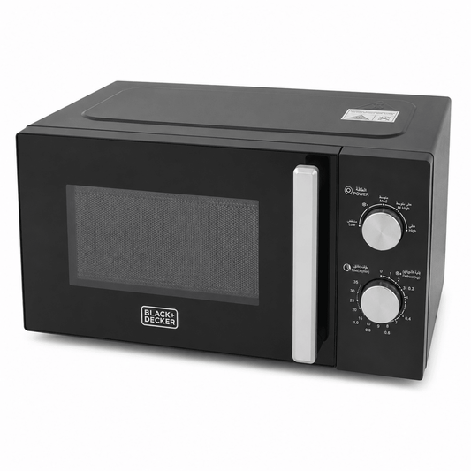 BLACK+DECKER MZ2015P-B5 20 L Microwave Oven – Black – 700 W - Al Thahani Furniture