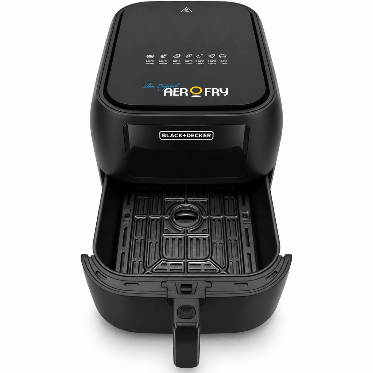 BLACK+DECKER SAF80-B5 8L Digital AeroFry Air Fryer – 1700W – Black - Al Thahani Furniture