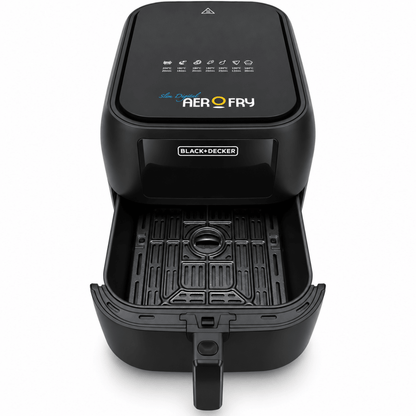 BLACK+DECKER SAF80-B5 8L Digital AeroFry Air Fryer – 1700W – Black - Al Thahani Furniture