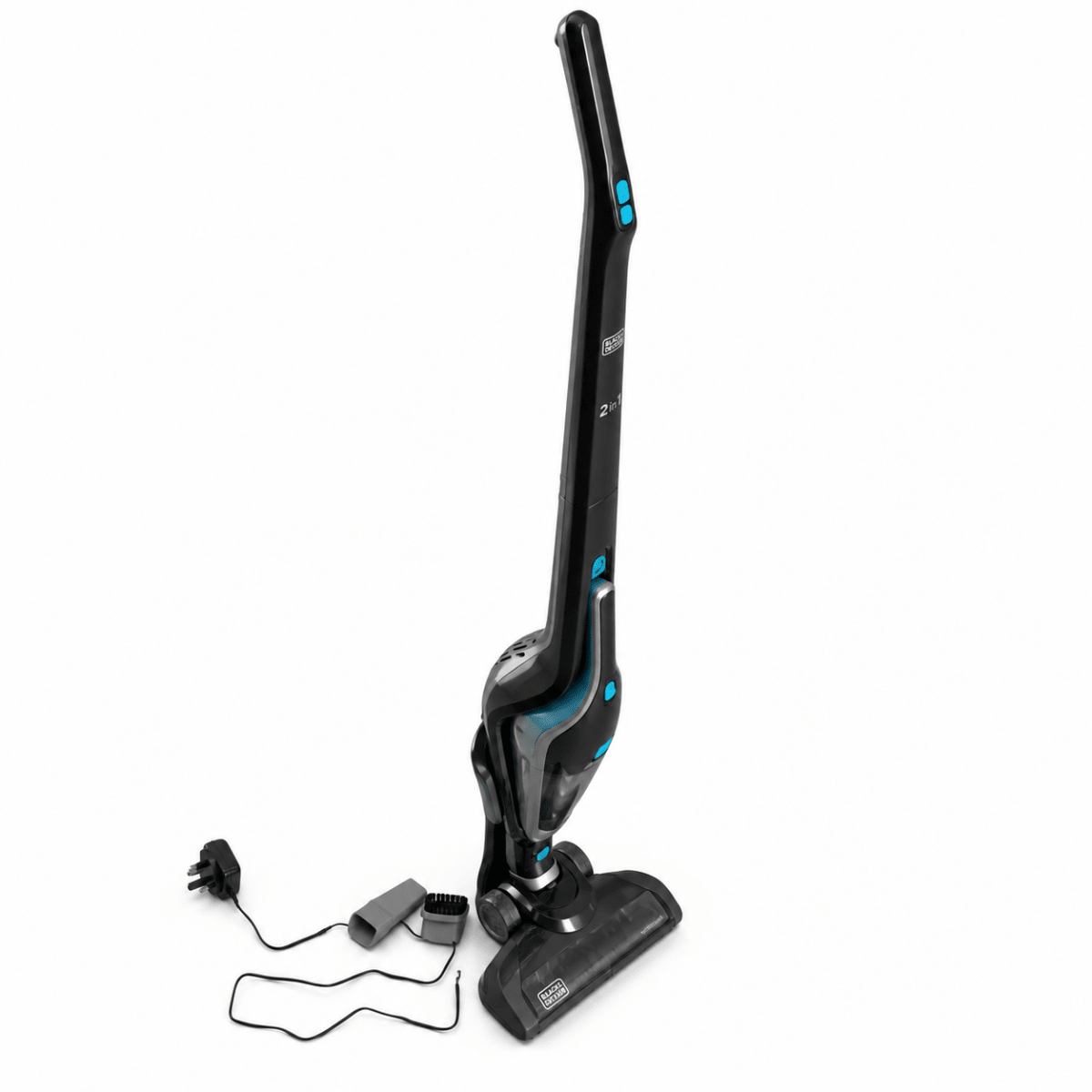 BLACK+DECKER SVA420B-B5 2-in-1 Cordless Stick Vacuum Cleaner – 14.4V – 500 ml – Black - Al Thahani Furniture