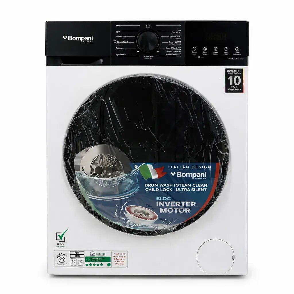 Bompani Front - Load Washing Machine – 7.5 kg – Used 6 Months (Excellent Condition) - althahanifurniture