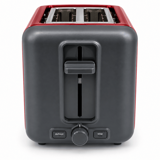 Bosch DesignLine 2-Slice Toaster TAT3P424GB – Deep Red Crystal - Al Thahani Furniture