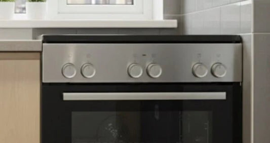 Bosch Series 2 Freestanding Electric Cooker | Ceramic Hob | 66L Oven | 6 Heating Methods | Stainless Steel - althahanifurniture