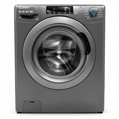 Candy SmartPro 10kg Front Load Washing Machine – 1400 RPM – Anthracite - Al Thahani Furniture