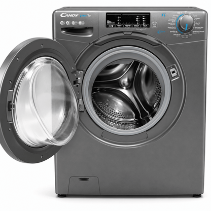 Candy SmartPro 10kg Front Load Washing Machine – 1400 RPM – Anthracite - Al Thahani Furniture
