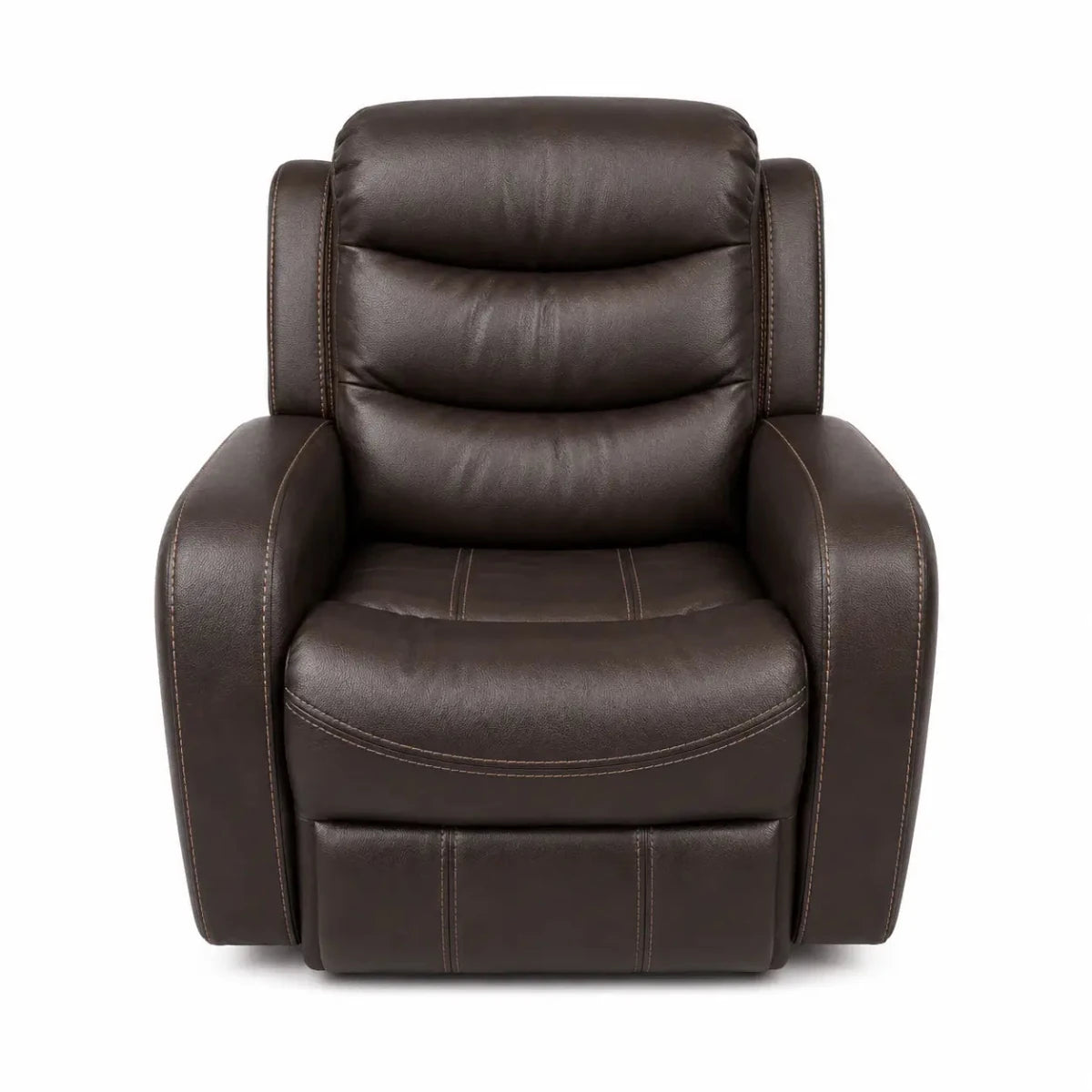 Chaplin Faux Leather Rocking Recliner - used 5 months - Al Thahani Furniture