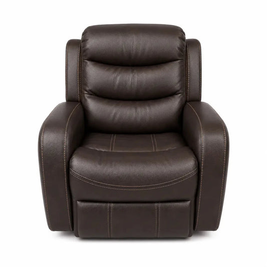 Chaplin Faux Leather Rocking Recliner - used 5 months - Al Thahani Furniture
