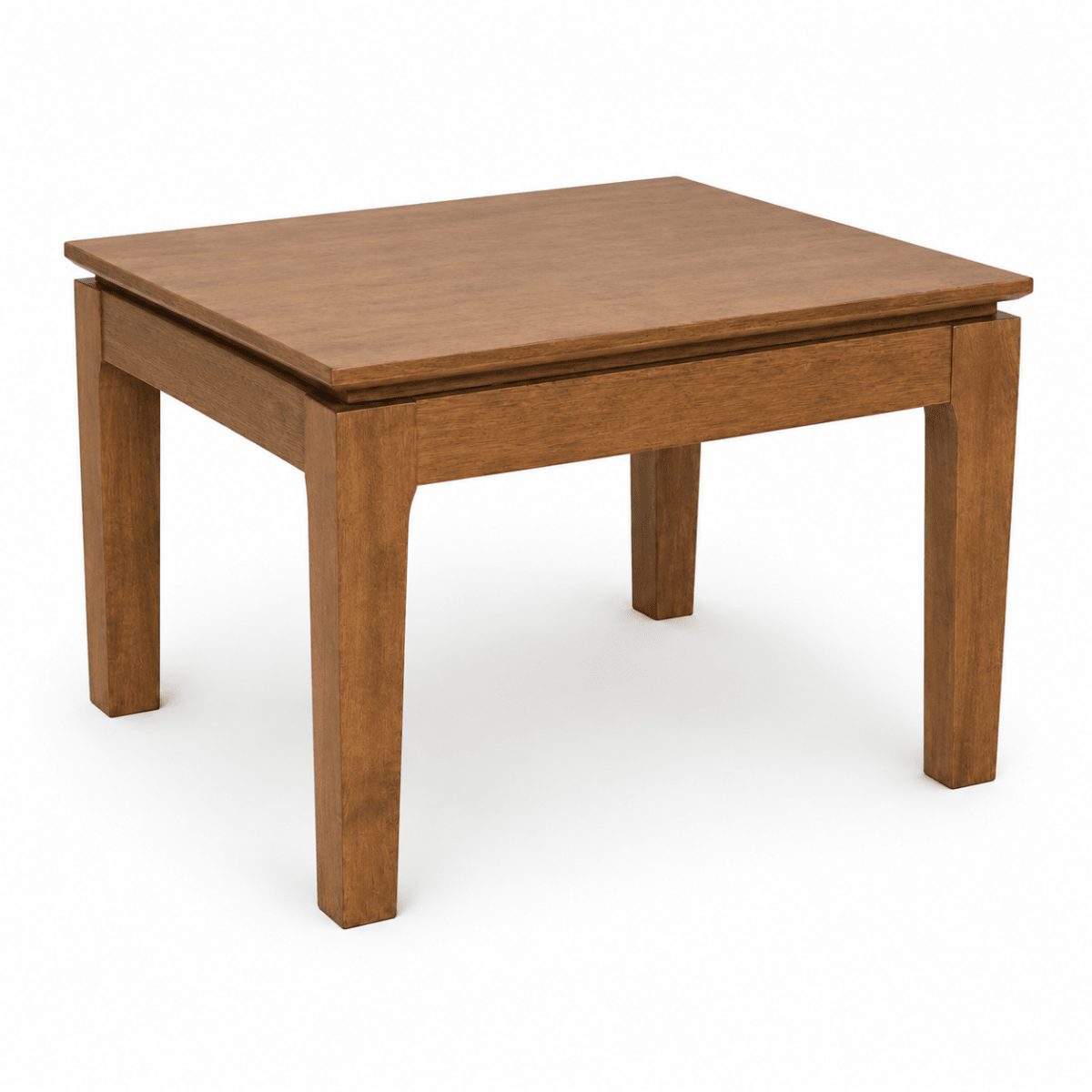 Classic Wooden Coffee Table Set | Warm Brown Finish - used 5 months - Al Thahani Furniture