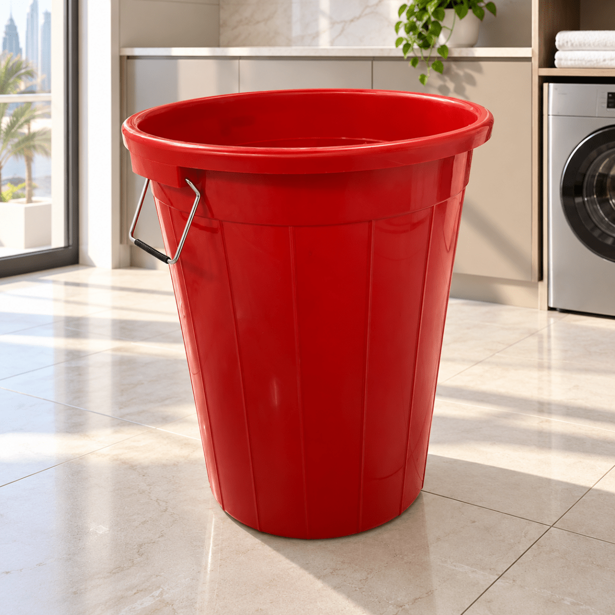 Cosmoplast Drum 100 – 70L Round Plastic Drum with Lid - Al Thahani Furniture