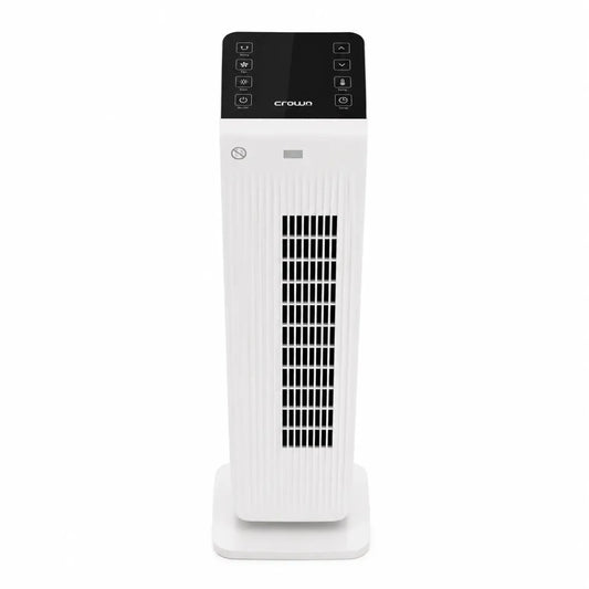 Crownline HT - 230 Hot & Cool Ceramic Heater | Tower Fan & Heater - used 8 months - Al Thahani Furniture