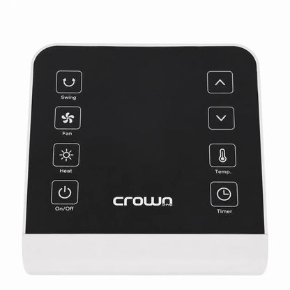 Crownline HT - 230 Hot & Cool Ceramic Heater | Tower Fan & Heater - used 8 months - Al Thahani Furniture