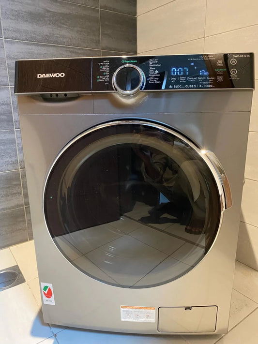 Daewoo 8kg Front Load Washing Machine - althahanifurniture