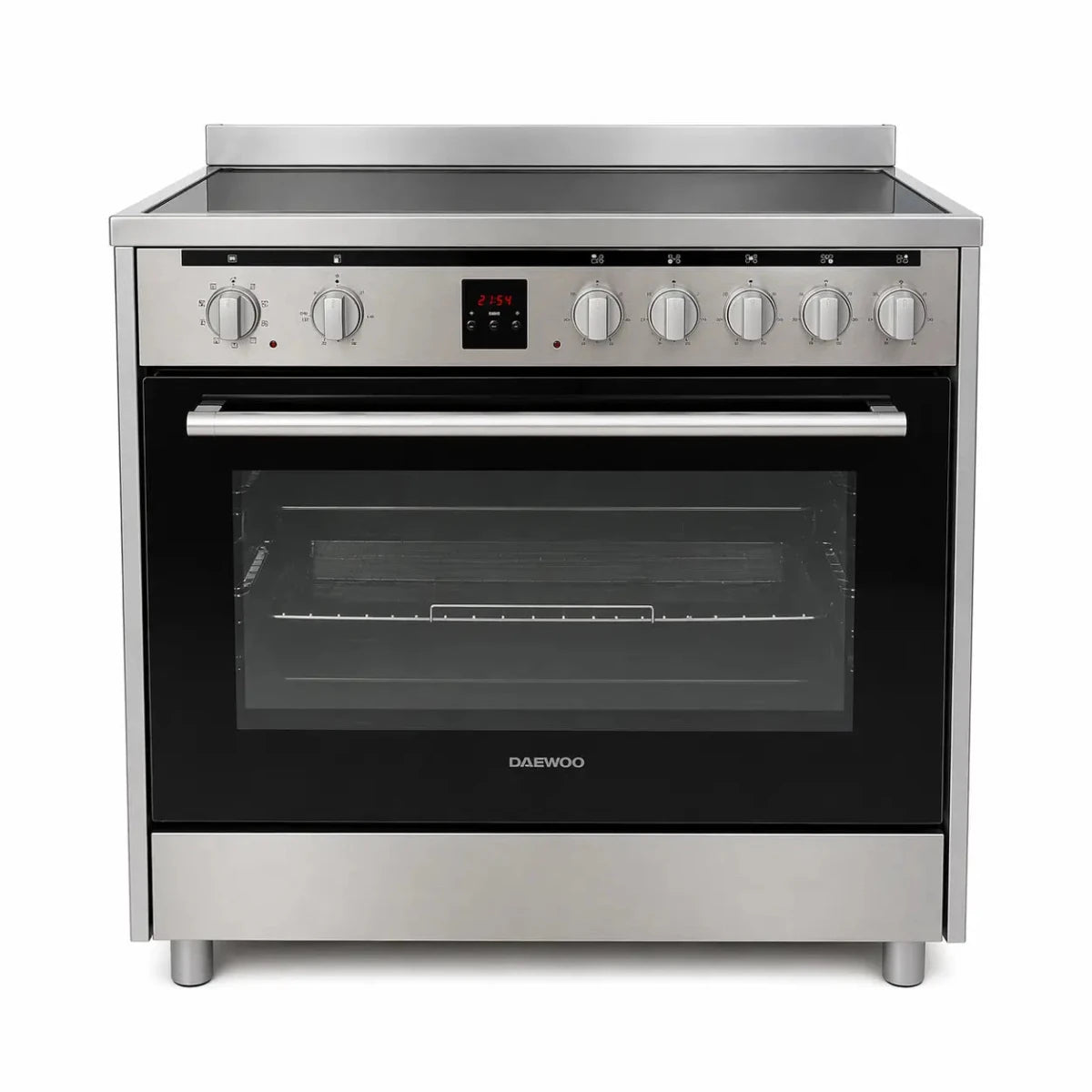 Daewoo 90 cm Freestanding Ceramic Cooking Range – used 1 year - althahanifurniture