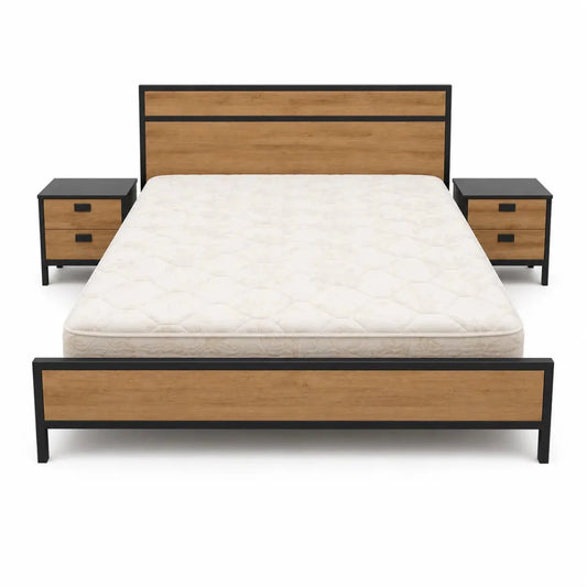 Danube Home Ferdinand King Bed Set, 180x200cm - used 8 months - Al Thahani Furniture
