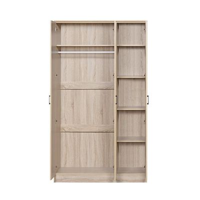 Danube Home Gamorah 3-Door Wardrobe | Sonoma Oak, 120x55x210 cm - used 2 months - Al Thahani Furniture