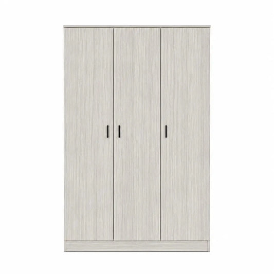 Danube Home Gamorah 3-Door Wardrobe | Sonoma Oak, 120x55x210 cm - used 2 months - Al Thahani Furniture