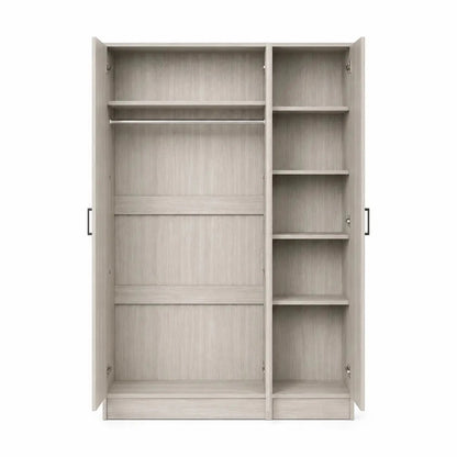 Danube Home Gamorah 3-Door Wardrobe | Sonoma Oak, 120x55x210 cm - used 2 months - Al Thahani Furniture