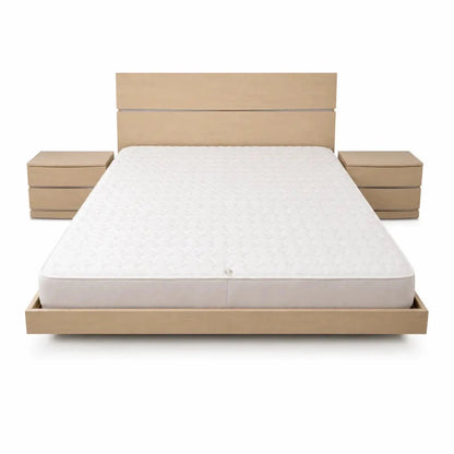 Danube Home Japandi King Bedroom Set without Mattress - used 6 months - Al Thahani Furniture