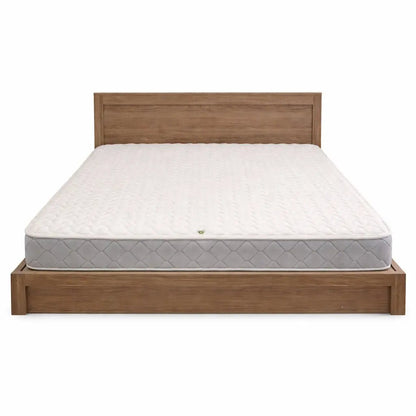 Danube King Bed & Mattress Set – Modern Wood Grain – 180x200 cm - althahanifurniture