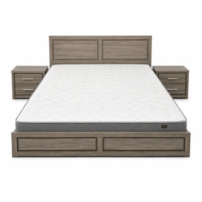 Danube King Bed Suite | 4-Piece Set without Mattress - used 7 months - Al Thahani Furniture