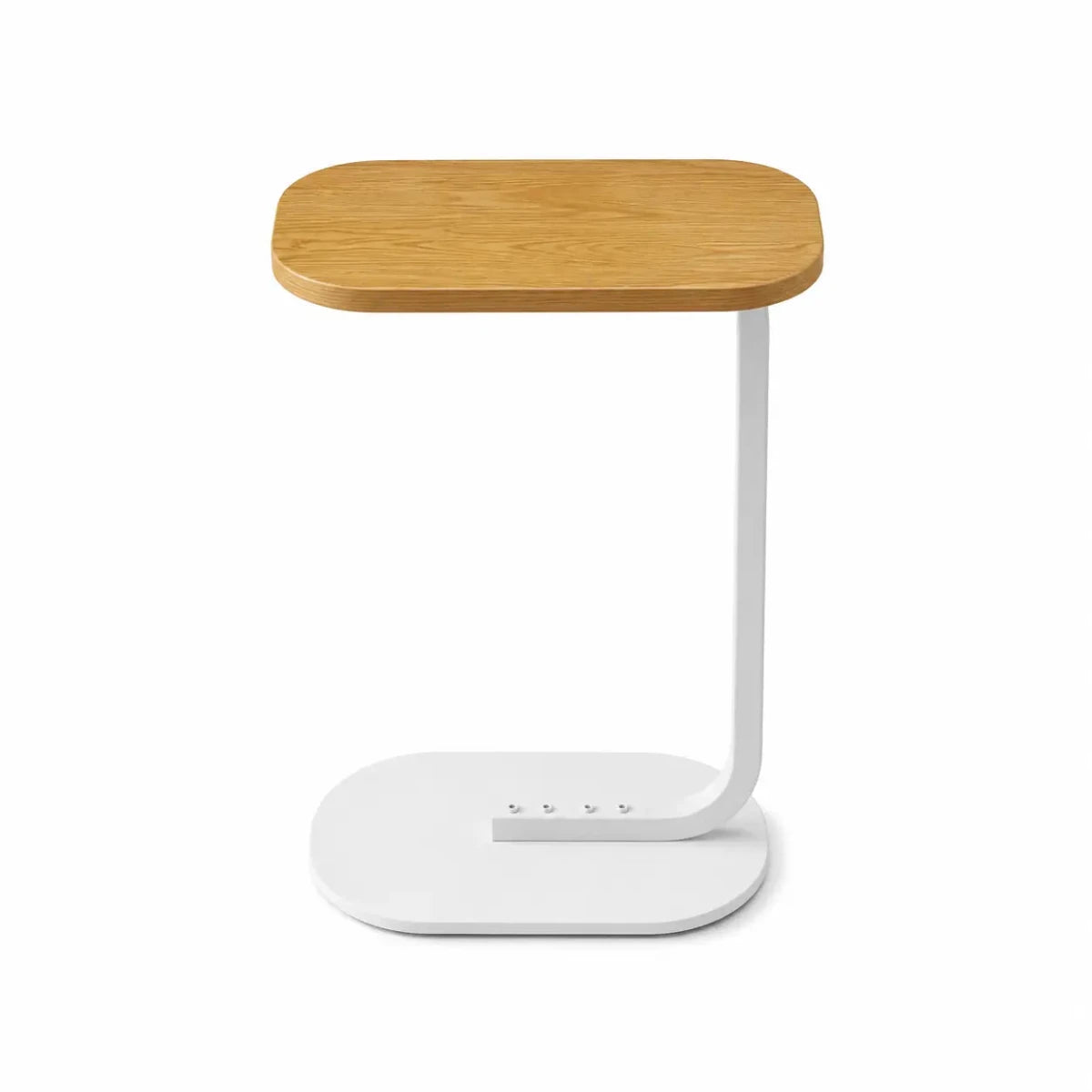 Decorhills C-Shaped Side Table | 45x28x59 cm, Space-Saving, Waterproof - used 1 months - Al Thahani Furniture