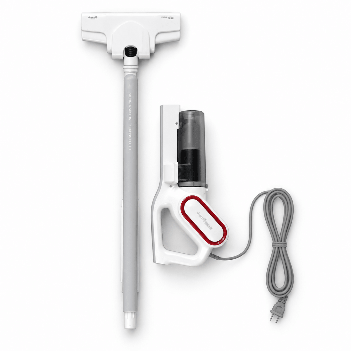 Deerma DX700 2-in-1 Corded Vacuum Cleaner – 600W – White - Al Thahani Furniture