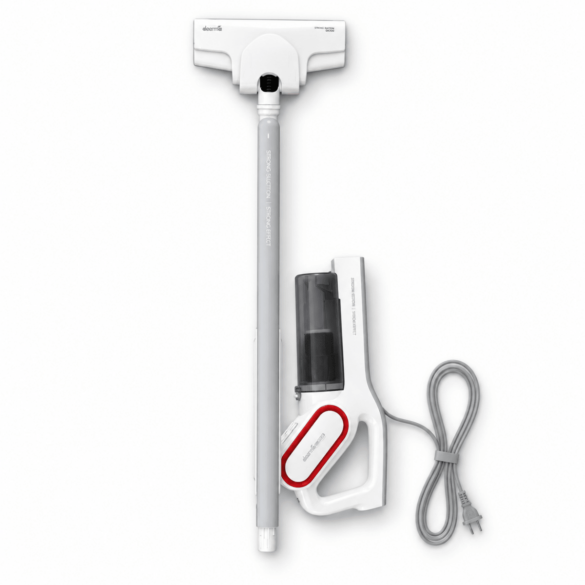 Deerma DX700 2-in-1 Corded Vacuum Cleaner – 600W – White - Al Thahani Furniture