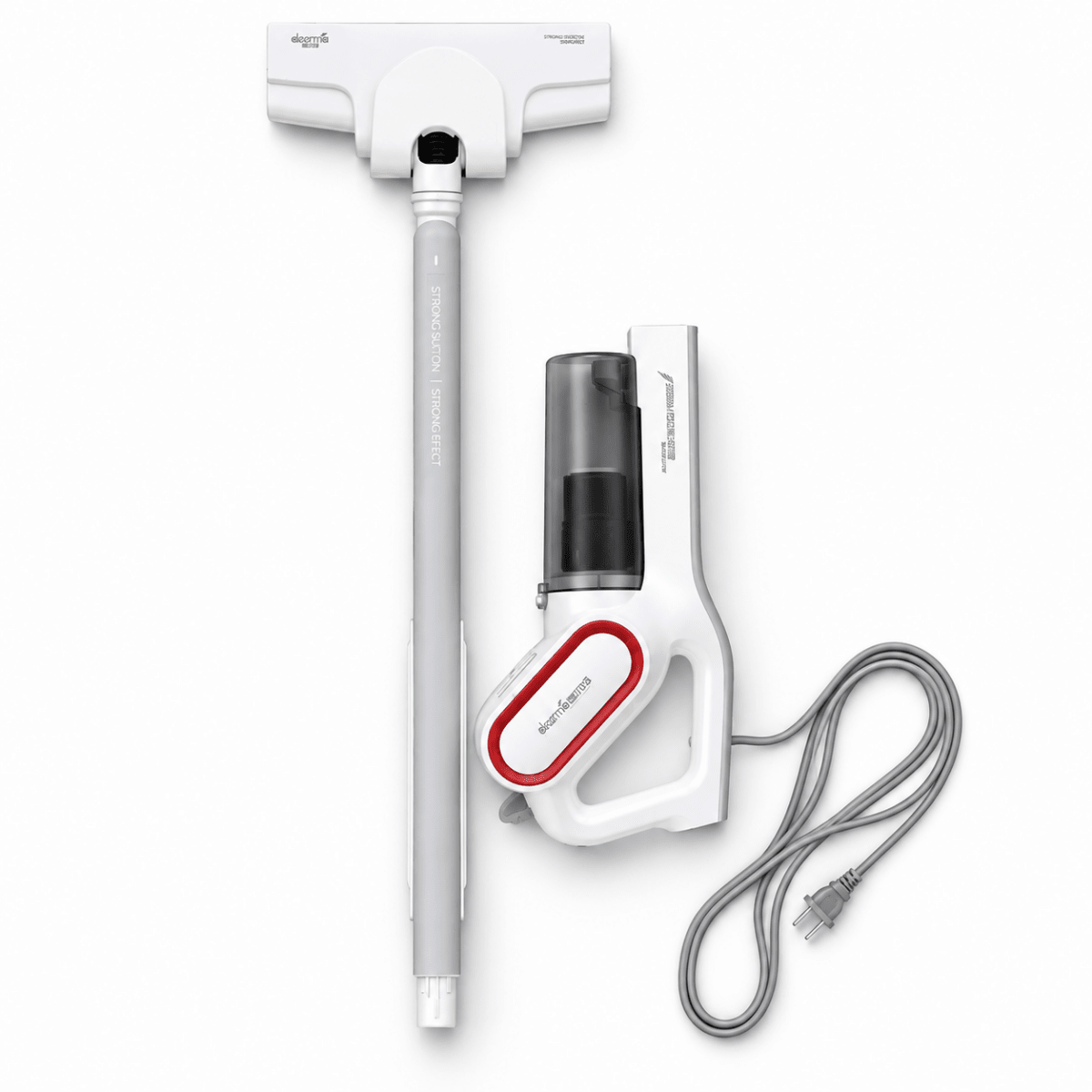 Deerma DX700 2-in-1 Corded Vacuum Cleaner – 600W – White - Al Thahani Furniture