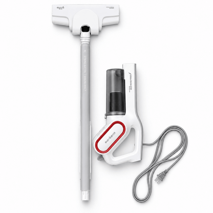 Deerma DX700 2-in-1 Corded Vacuum Cleaner – 600W – White - Al Thahani Furniture