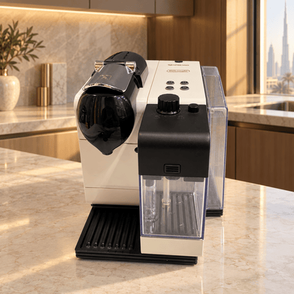De’Longhi Nespresso Lattissima+ EN520.W Coffee Machine with Milk System – White - Al Thahani Furniture