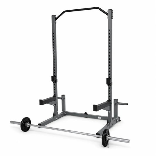 DTX Fitness Squat Rack Power Cage with Pull-Up Bar | Grey/Black, Multi-Function - used 3 months - Al Thahani Furniture