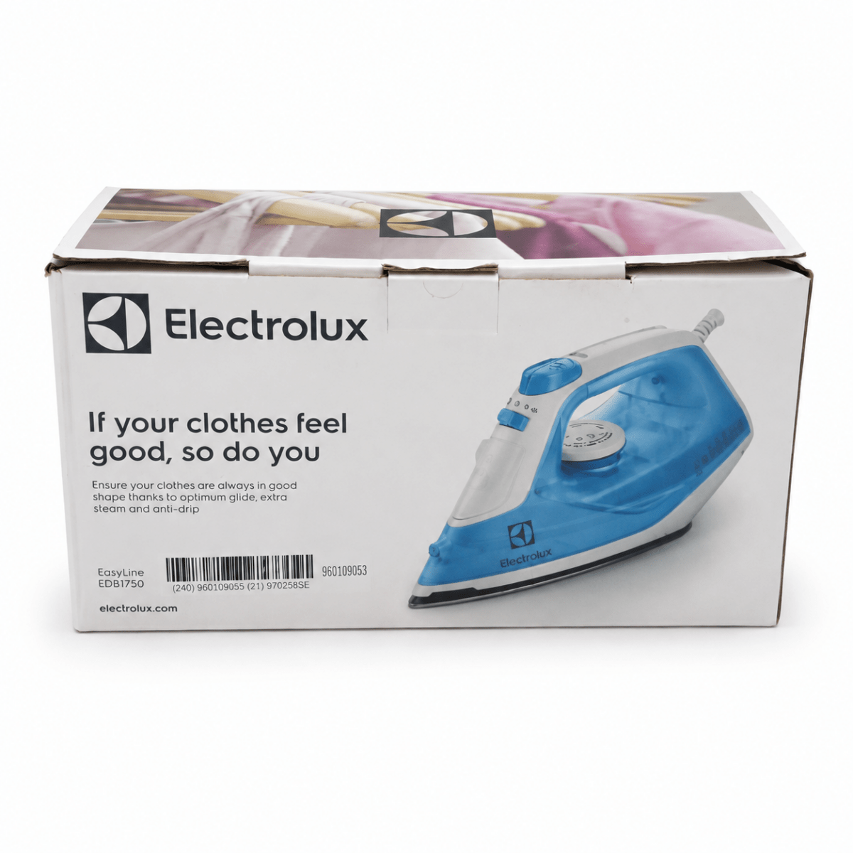 Electrolux EasyLine EDB1730 2300W Steam Iron – Blue - Al Thahani Furniture