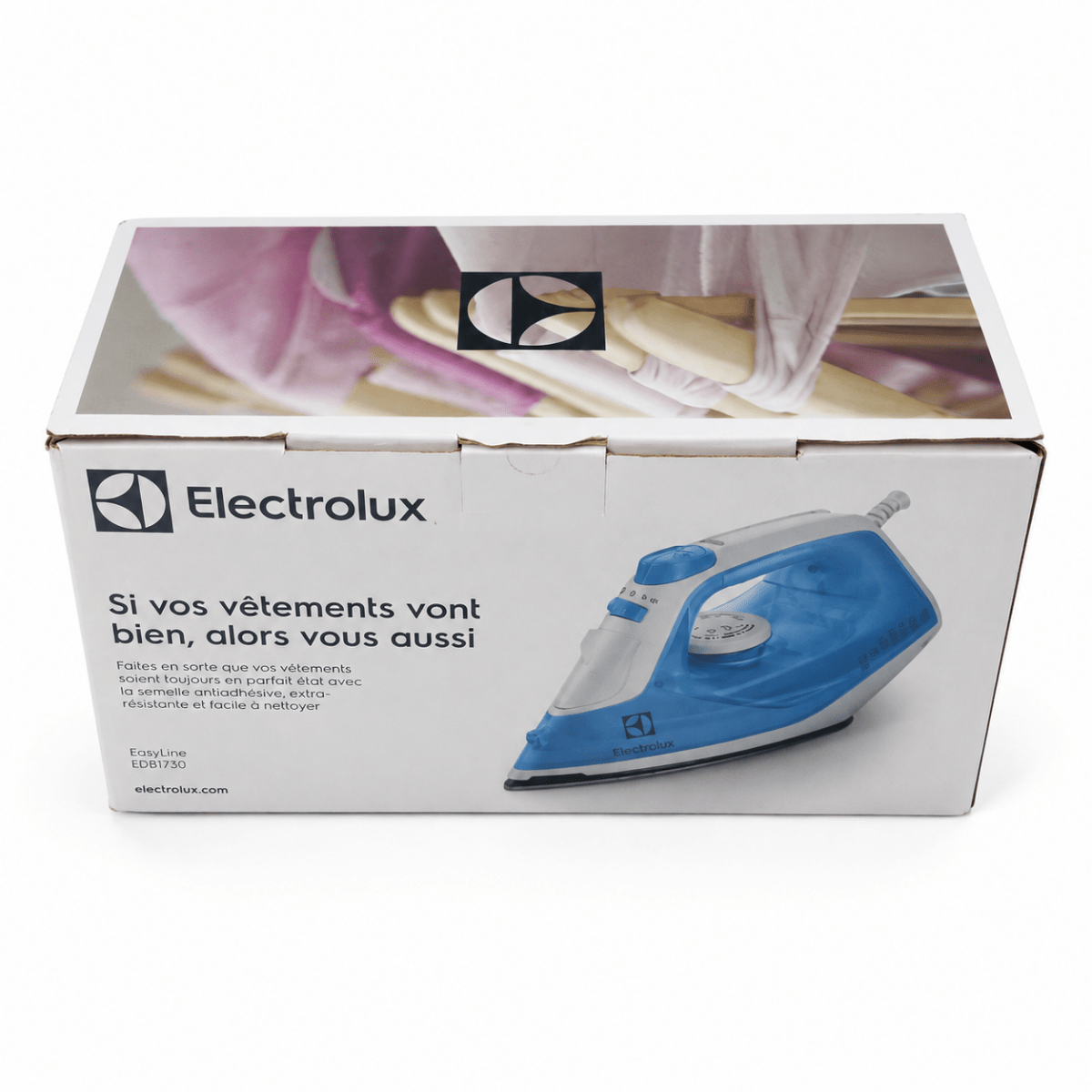 Electrolux EasyLine EDB1730 2300W Steam Iron – Blue - Al Thahani Furniture