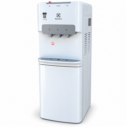 Electrolux EDBMFSXWG Top-Loading Hot, Cold & Ambient Water Dispenser – White - Al Thahani Furniture